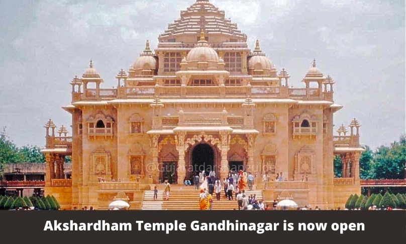 Akshardham Temple Gandhinagar is now open