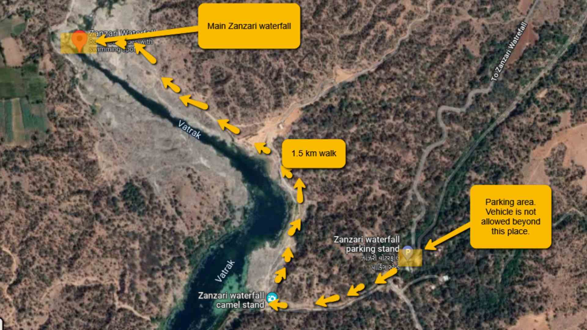 Zanzari Waterfall Route