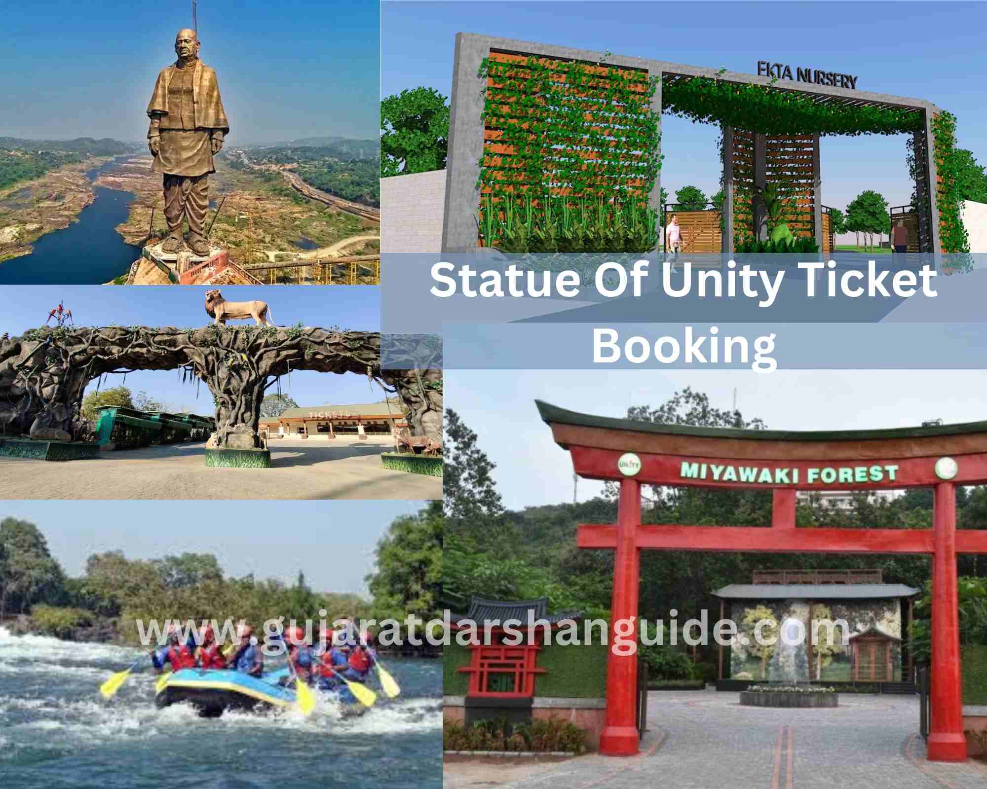Statue Of Unity Ticket Booking 