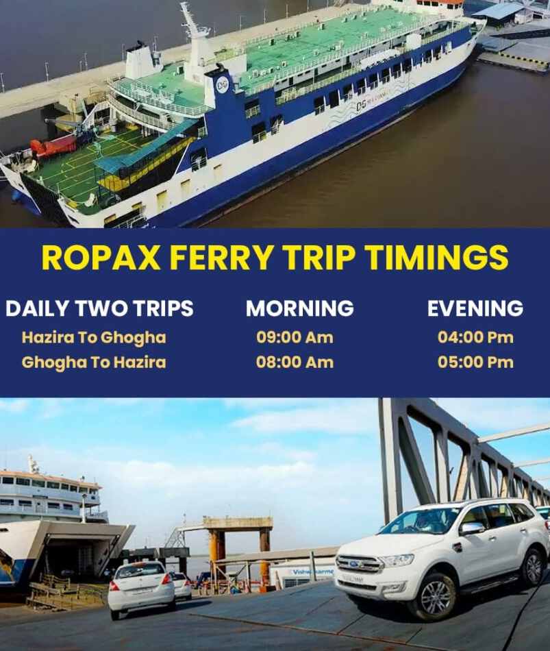 Ropax Ferry Timings